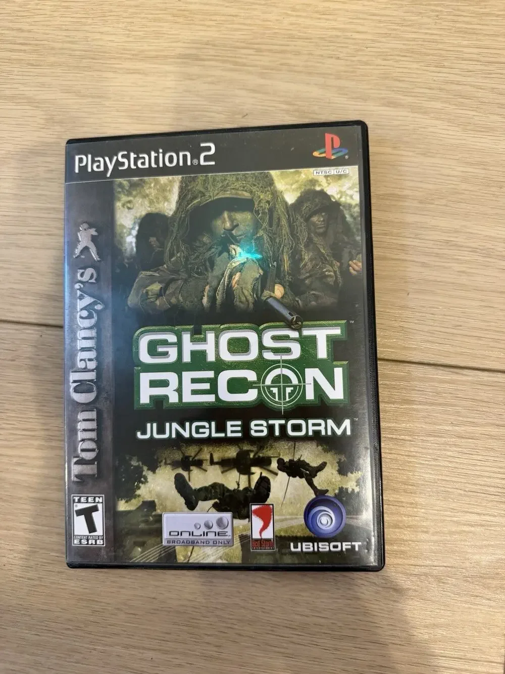 Tom Clancy's Ghost Recon: Jungle Storm (Sony PlayStation 2, 2004) PS2 CIB